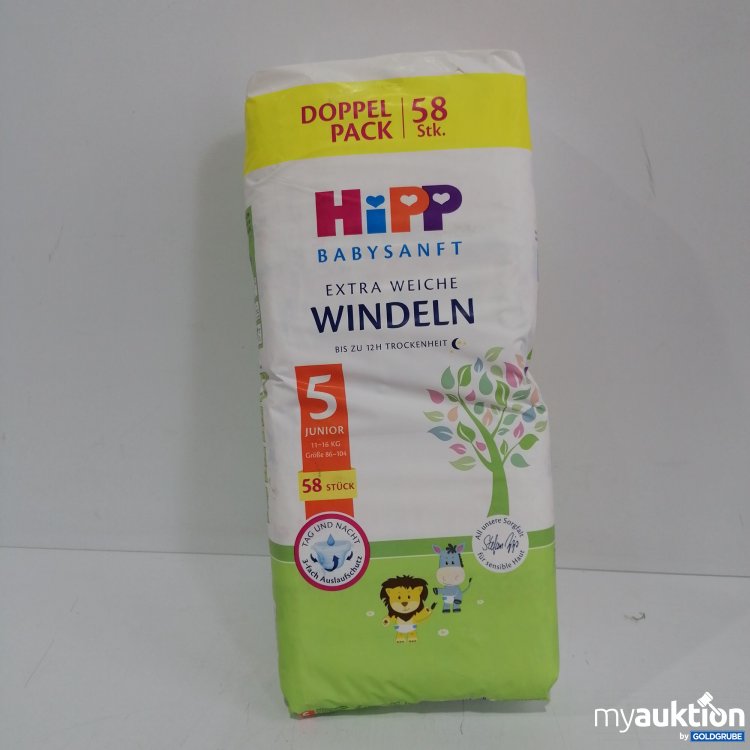 Artikel Nr. 836024 Artikel Nr. 836024: Hipp Windeln Junior 58Stk.