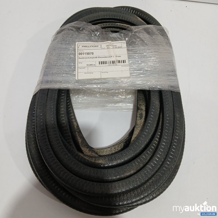 Artikel Nr. 866024: Prillinger Kantenschutzprofi Klemmbereich 1-4mm 10m