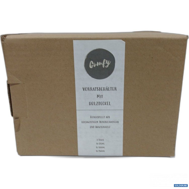 Artikel Nr. 915024: Comfy Vorratsbehälter mit Holzdeckel 