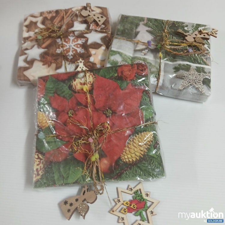 Artikel Nr. 922024: Servietten Weihnachtsmotiv 3 Stück