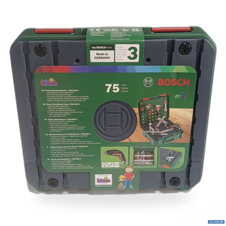 Artikel Nr. 974024 Artikel Nr. 974024: Bosch mini Werkbankkoffer + Ixolino II 75 Teile