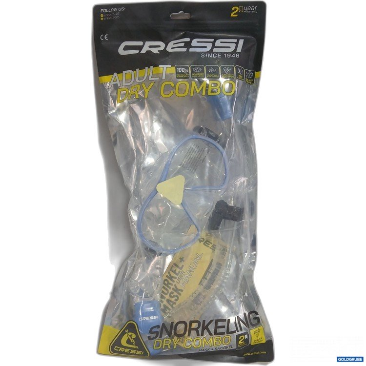 Artikel Nr. 979024 Artikel Nr. 979024: Cressi Adult Dry Combo Snorkeling Mask+Snorkel