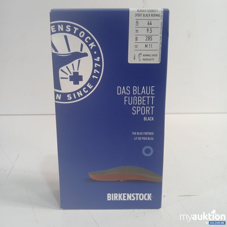 Artikel Nr. 469025 Artikel Nr. 469025: Birkenstock Das Blaue Fußbett Sport Black EUR 44