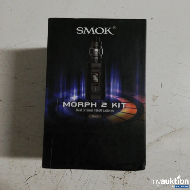 Artikel Nr. 714025: Smok Morph 2 Kit Dual External 18650 Batteries schwarz 