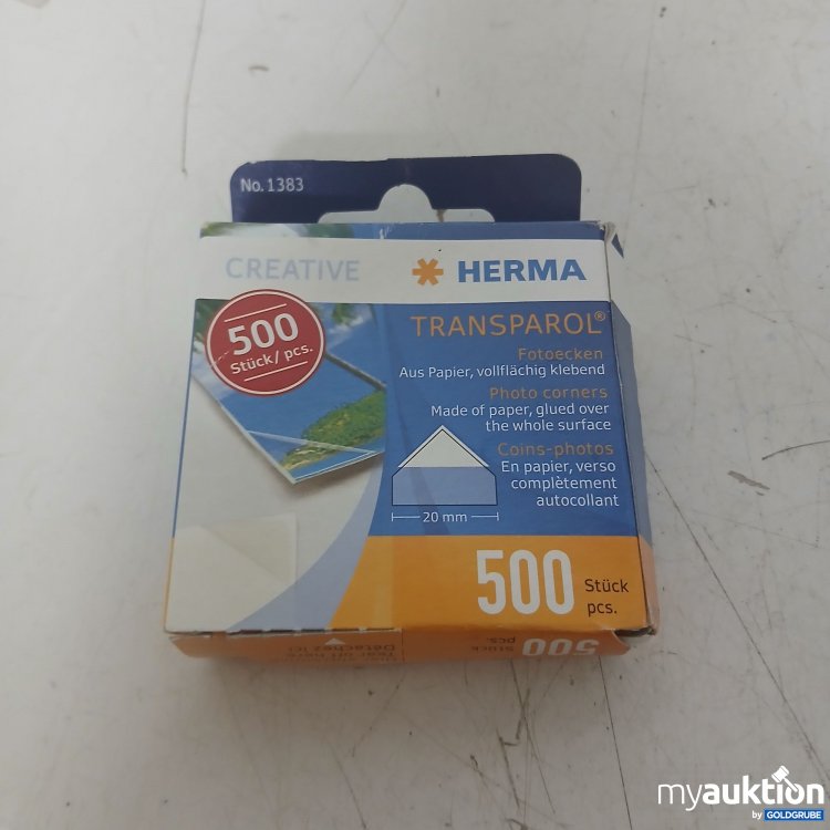 Artikel Nr. 819025 Artikel Nr. 819025: Herma Transparol Fotoecken 500 Stück
