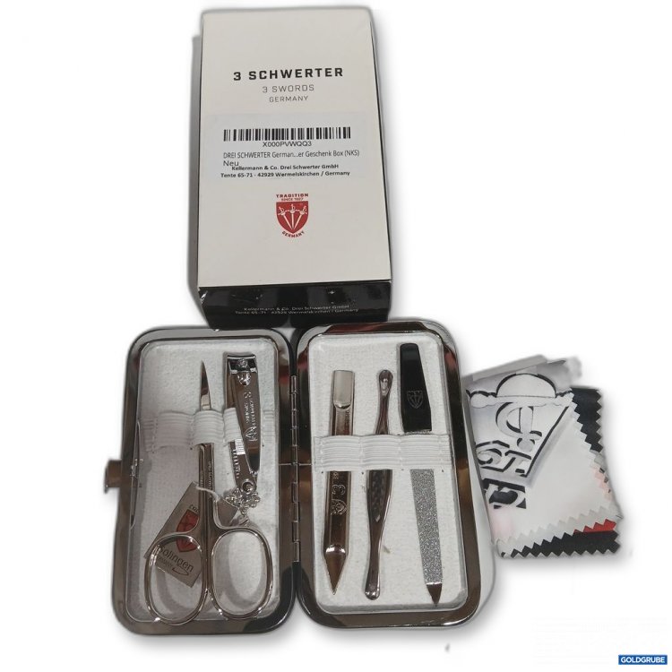 Artikel Nr. 893025: 3 Schwerten Maniküre Set