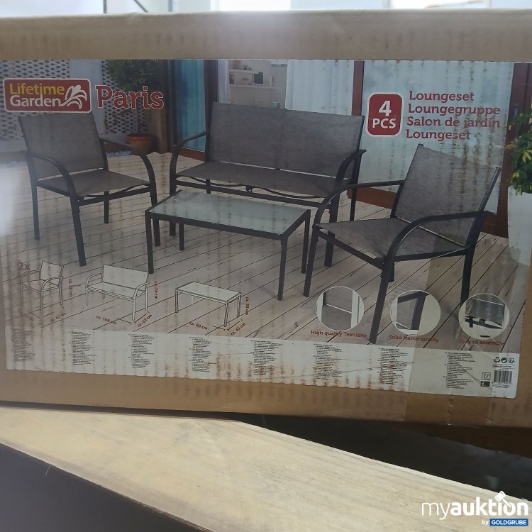 Artikel Nr. 921025: Loungeset Paris 4Pcs. 2077783 