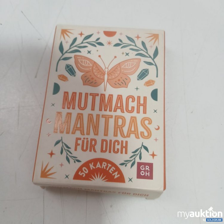 Artikel Nr. 938025 Artikel Nr. 938025: GROH MUTMACH MANTRAS FÜR DICH 50 KARTEN
