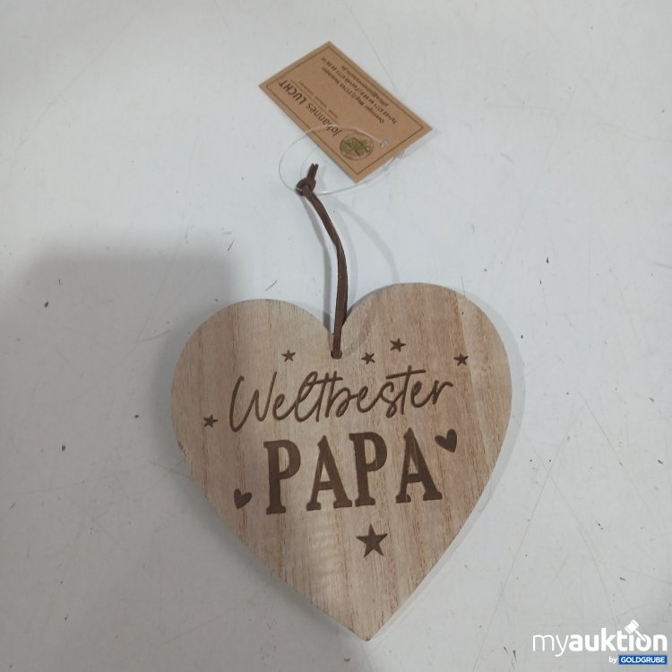 Artikel Nr. 956025 Artikel Nr. 956025: Johannes Lucht Holzschild in Herzform ø12cm