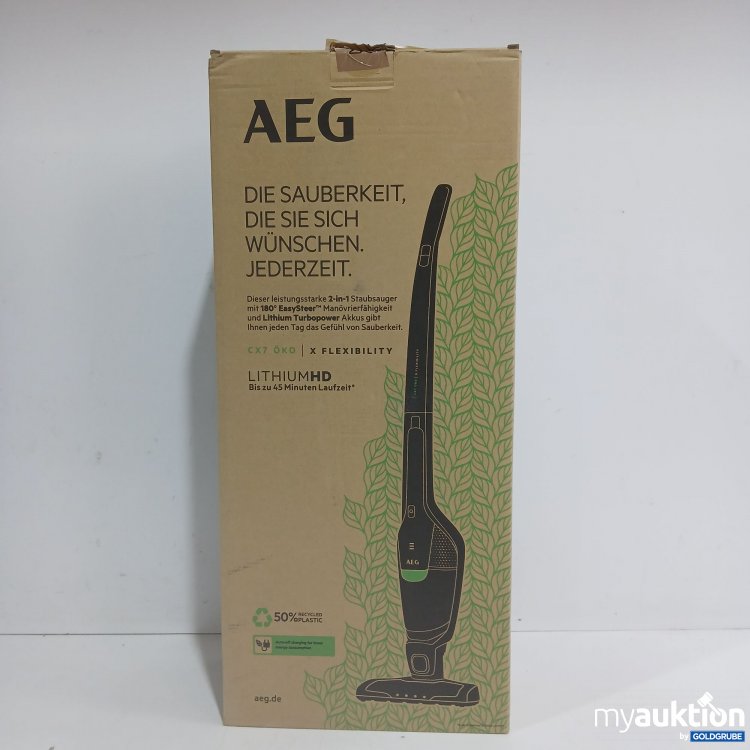 Artikel Nr. 958025: AEG CX7 Öko x Flexibility Staubsauger 