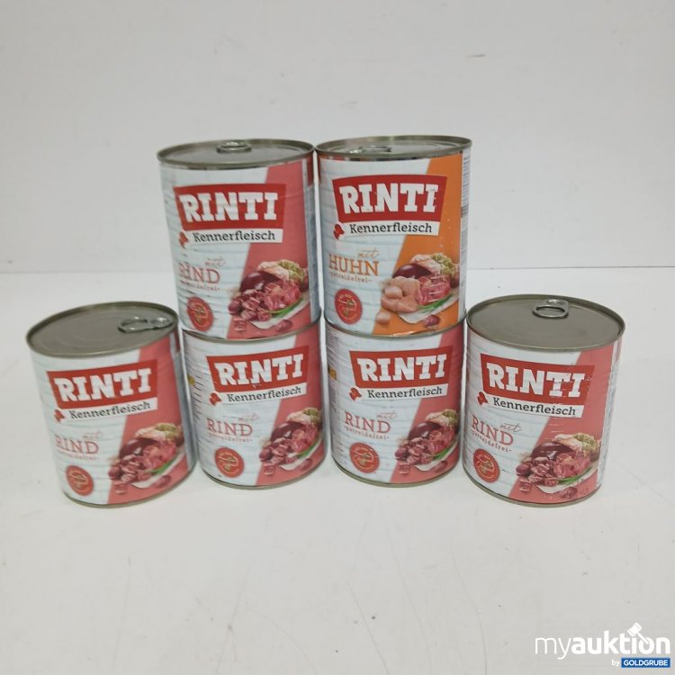 Artikel Nr. 968025: Rinti Kennerfleisch Rind/Huhn 6x800g