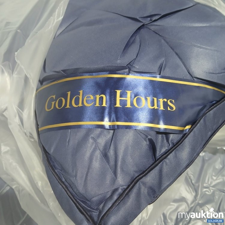 Artikel Nr. 448026: Golden Hours Kissen dunkelblau ca. 80x50cm