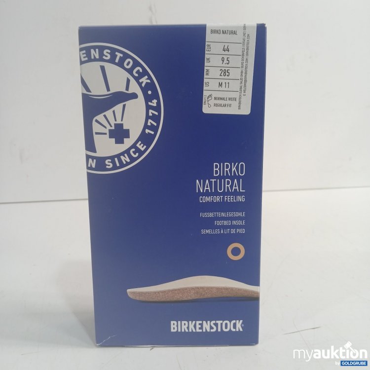 Artikel Nr. 469026 Artikel Nr. 469026: Birkenstock Birko Natural Fußbetteinlegesohle Größe 44