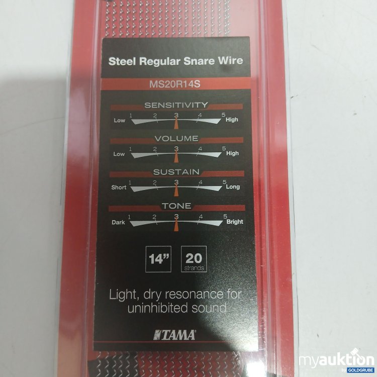 Artikel Nr. 814026 Artikel Nr. 814026: Tama Snare Wires MS20R14S 14"