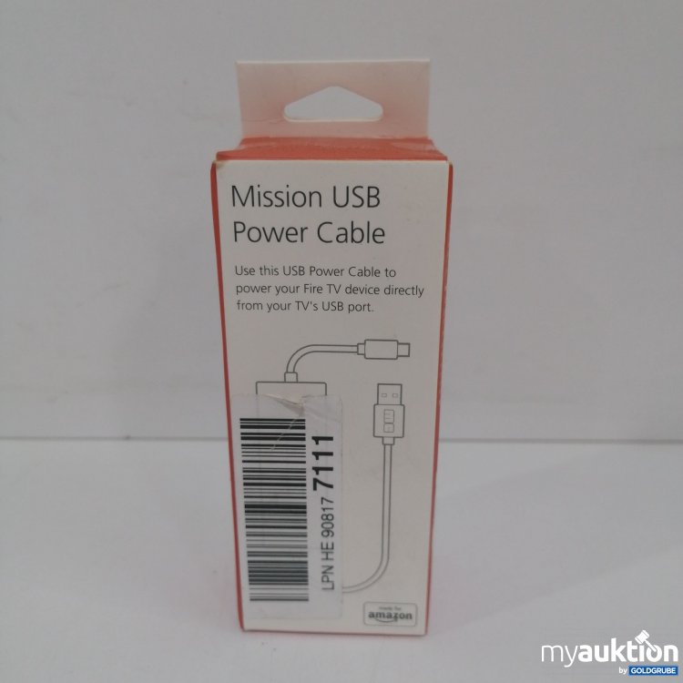 Artikel Nr. 848026 Artikel Nr. 848026: Amazon Mission USB Power Cable 7111,