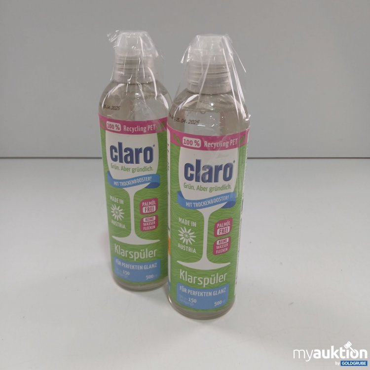 Artikel Nr. 852026: Claro Klarspüler 2x500ml