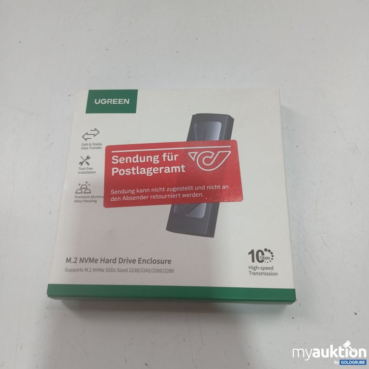 Artikel Nr. 911026 Artikel Nr. 911026: Ugreen M.2 NVMe Hard Drive Enclosure