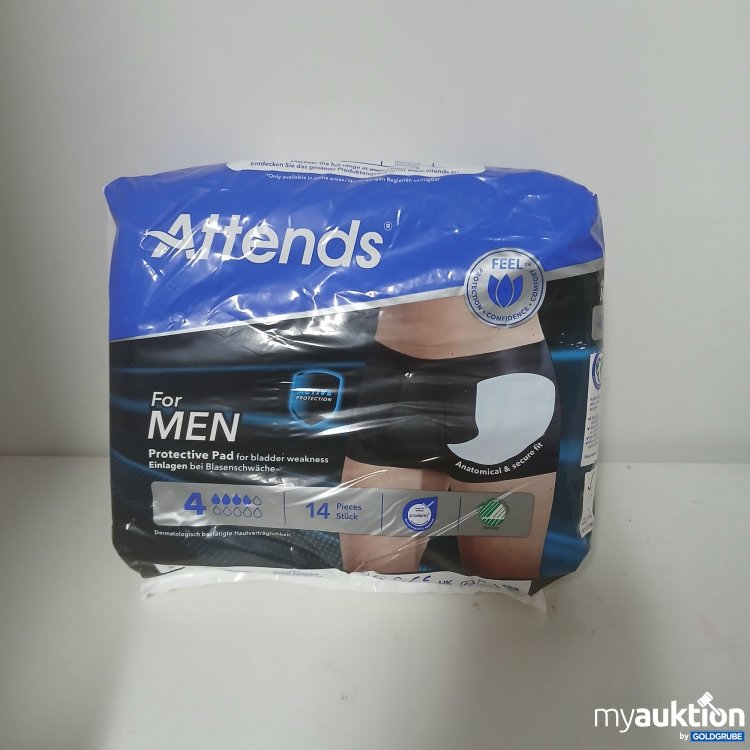 Artikel Nr. 913026: Attends Men Protective Pad 14 Stück 