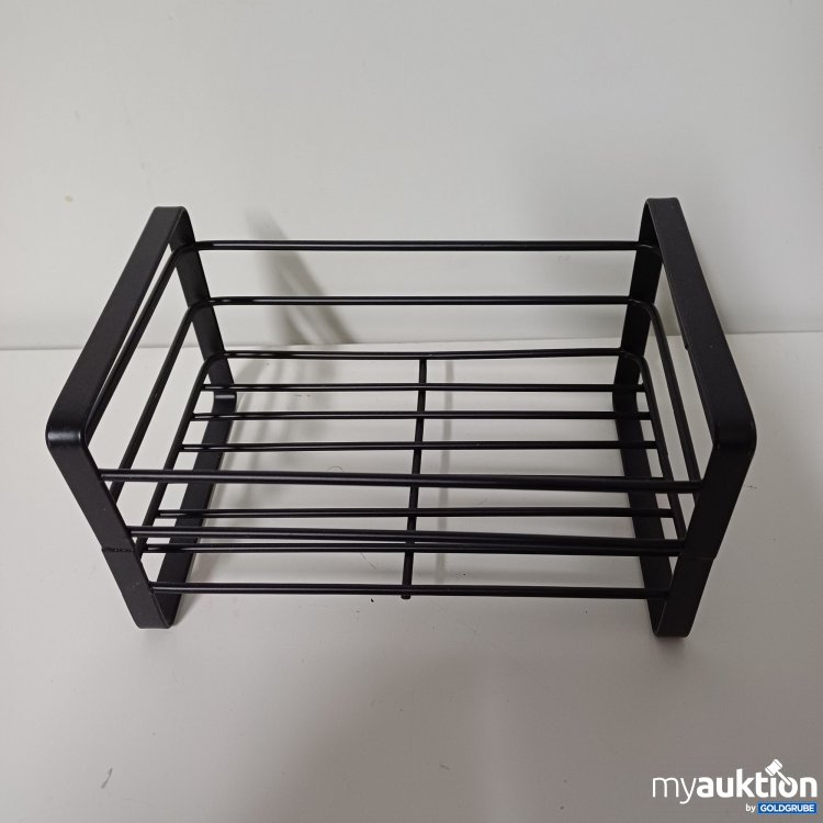 Artikel Nr. 917026: Metall Aufbewahrungsgittel, ca.18,5x12x10cm, schwarz