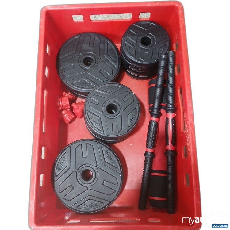 Artikel Nr. 957026: Hantel mit Gewichte ca. 19kg 