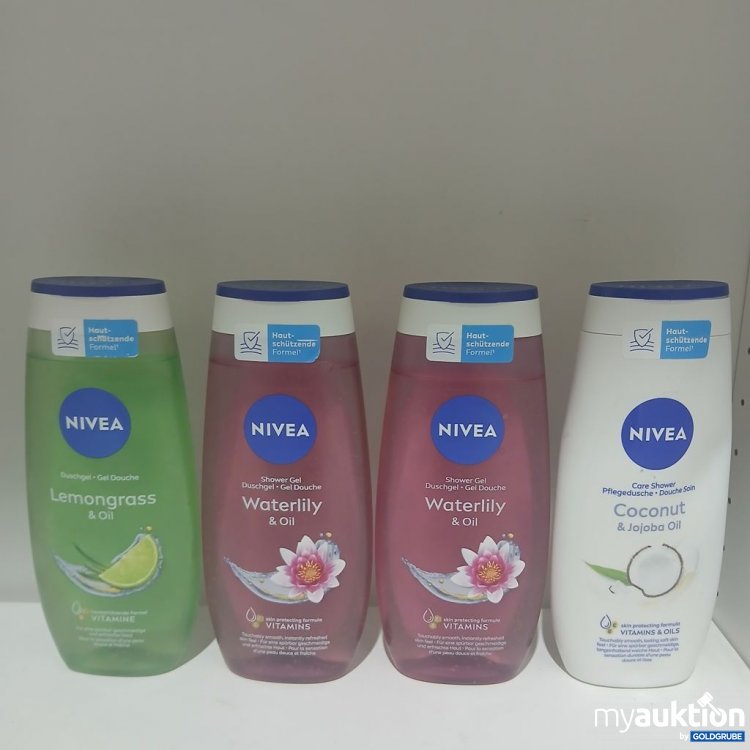 Artikel Nr. 982026 Artikel Nr. 982026: NIVEA Duschgel versch. Sorten 4 Stk