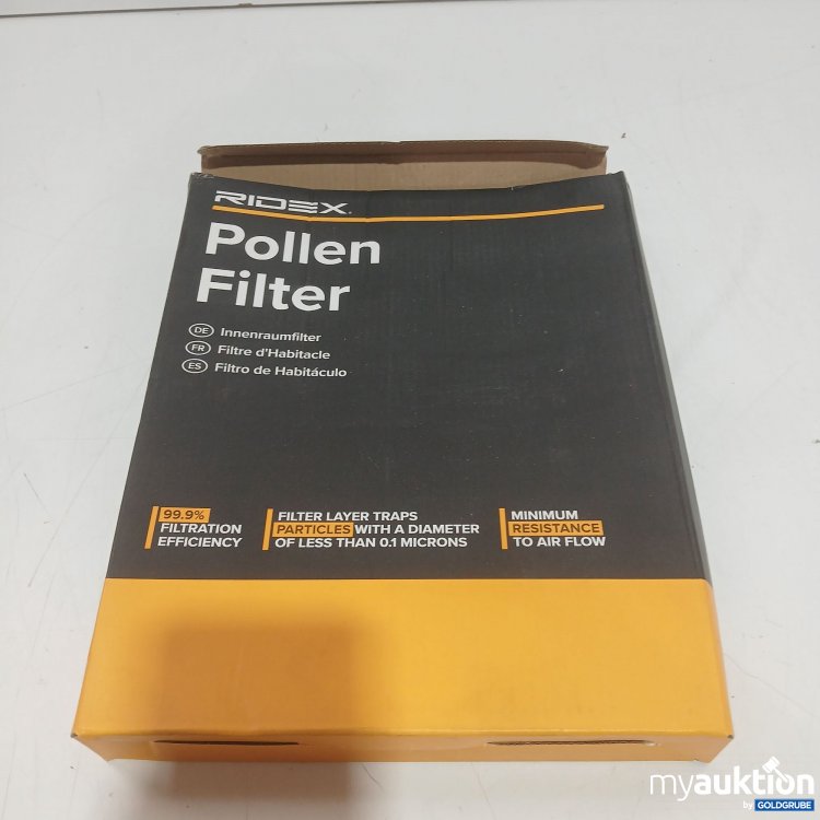 Artikel Nr. 987026 Artikel Nr. 987026: Ridex Pollen Filter Innenraumfilter 1stk