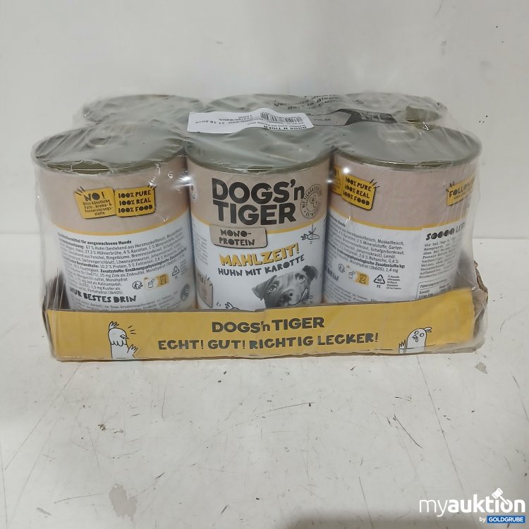 Artikel Nr. 988026 Artikel Nr. 988026: Dogs'n Tiger Mono Protein 6x400g