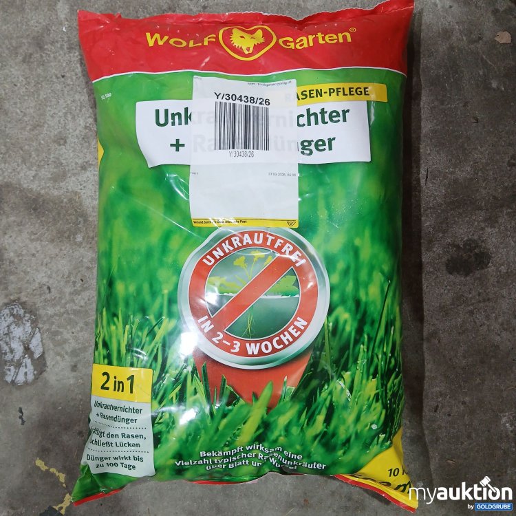 Artikel Nr. 990026 Artikel Nr. 990026: Wolf Garten Unkrautvernichter + Rasendünger 10kg