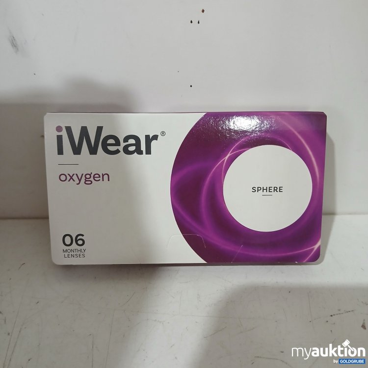 Artikel Nr. 997026 Artikel Nr. 997026: iWear Oxygen 06 Monthly Lenses -3.75