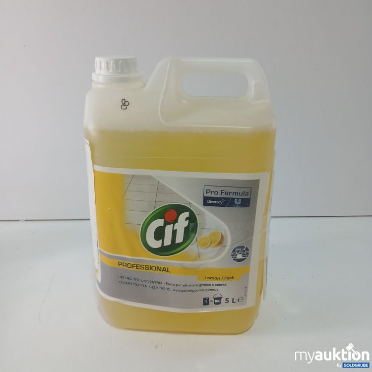 Artikel Nr. 809027 Artikel Nr. 809027: Cif Professional Lemon Fresh 5l