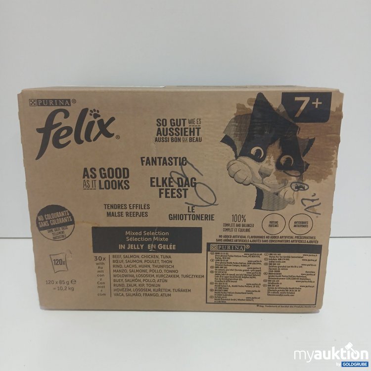 Artikel Nr. 833027 Artikel Nr. 833027: Felix Katzenfutter 120x85g