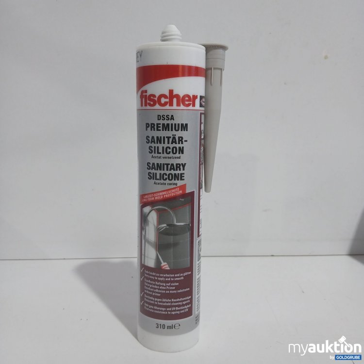 Artikel Nr. 862027: Fischer DSSA Premium Sanitär Silikon 310ml grau