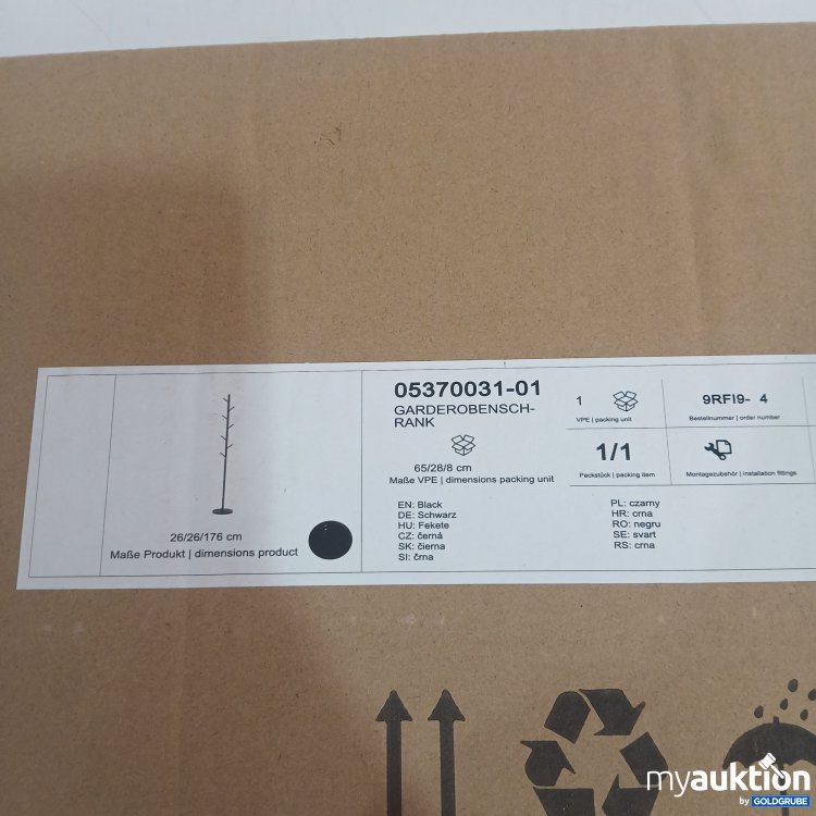 Artikel Nr. 876027 Artikel Nr. 876027: XxxLutz Garderobenschrank 05370031-01 schwarz