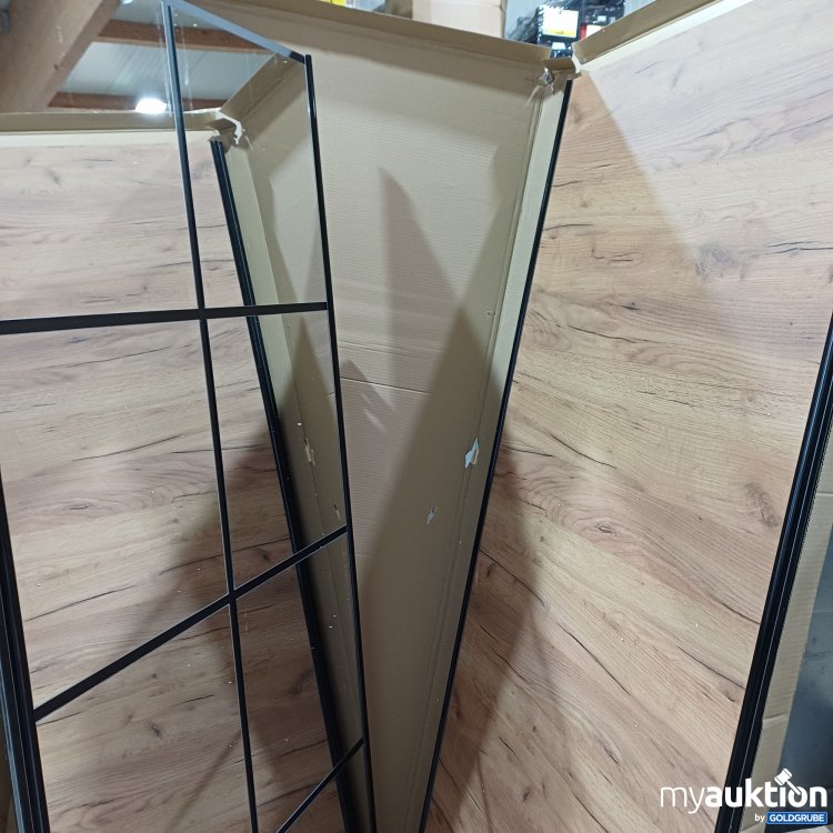 Artikel Nr. 899027: Schrankschiebetüren 2Stk., Spiegel+Holzoptik, ca.192,5x84cm