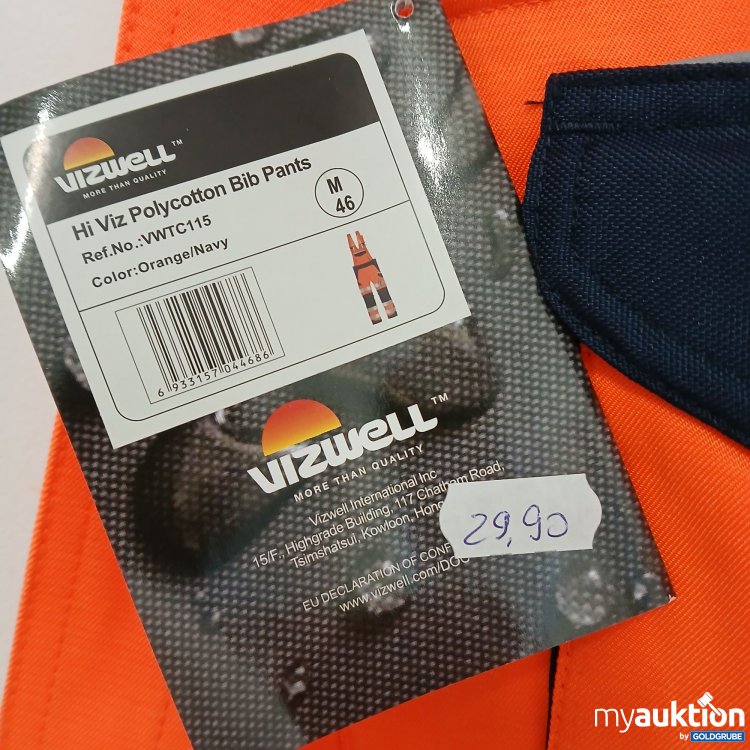 Artikel Nr. 908027: Vizwell Latzhose 