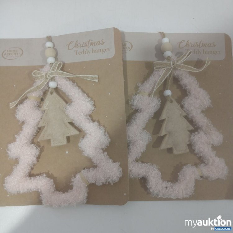 Artikel Nr. 912027: Christmas Teddy Hänger  Baum Rosa