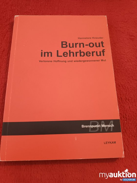 Artikel Nr. 928027 Artikel Nr. 928027: Burn-out im Lehrberuf