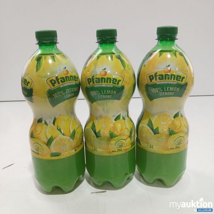 Artikel Nr. 959027: Pfanner Zitrone Lemon 3x1l 
