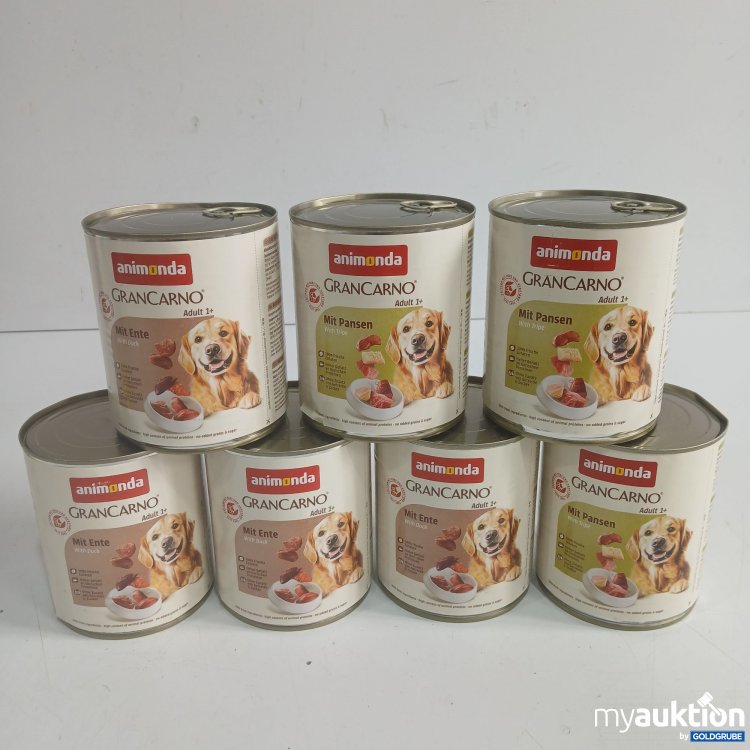 Artikel Nr. 970027: Animonda Gran Carno Adult Hundefutter diverse Sorten 7x800g
