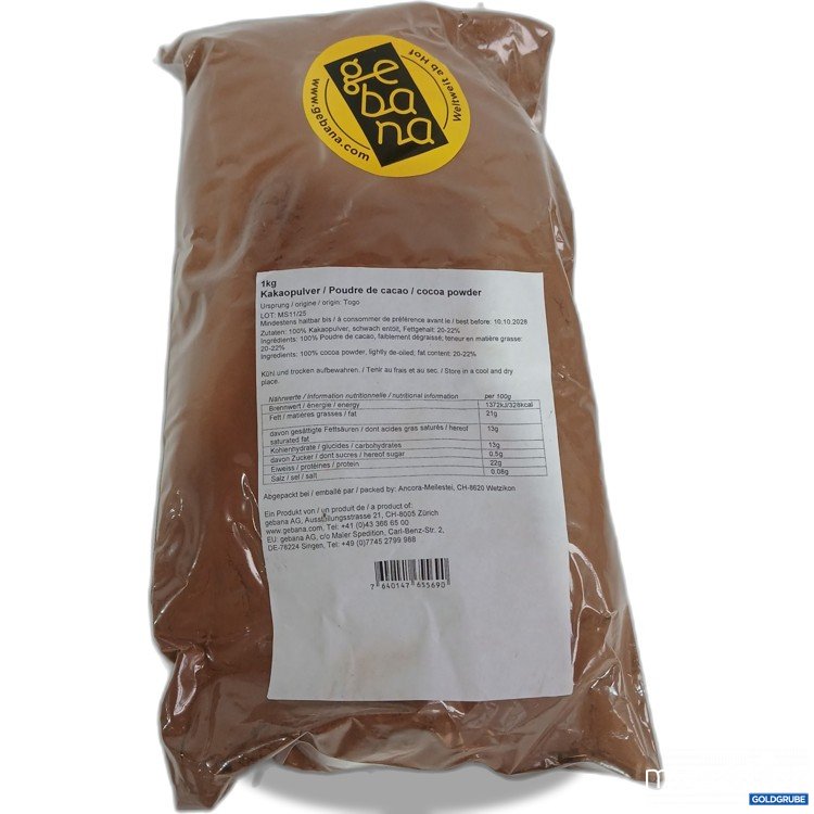 Artikel Nr. 971027 Artikel Nr. 971027: Kakaopulver 1kg