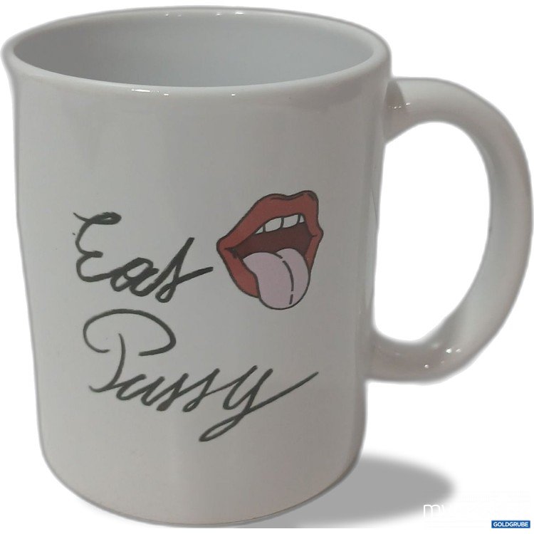 Artikel Nr. 989027 Artikel Nr. 989027: Diverse Keramiktasse "Eat Pussy" weiß