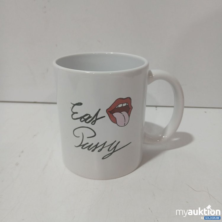 Artikel Nr. 989027 Artikel Nr. 989027: Diverse Keramiktasse "Eat Pussy" weiß