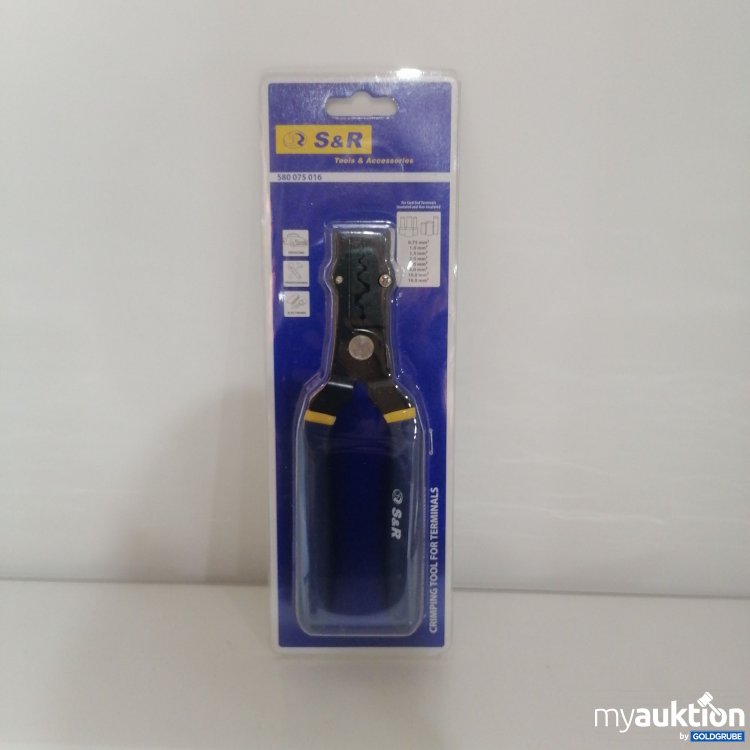 Artikel Nr. 377028 Artikel Nr. 377028: S&R Crimping Tool 580 075 016