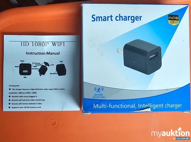 Artikel Nr. 397028: Smart Charger Spionagekamera, Überwachungskamera