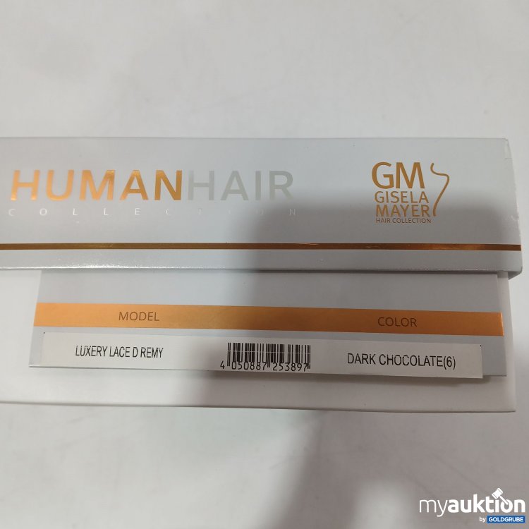 Artikel Nr. 446028 Artikel Nr. 446028: Gisela Mayer Hair Philosophy Human Hair Collection Model Luxery Lace D Remy, Color Dark Chocolate