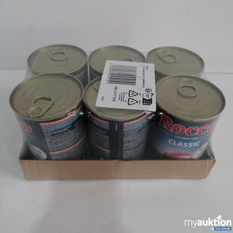 Artikel Nr. 840028 Artikel Nr. 840028: Rocco Classic Dog, Beef, Pouty 6x400g