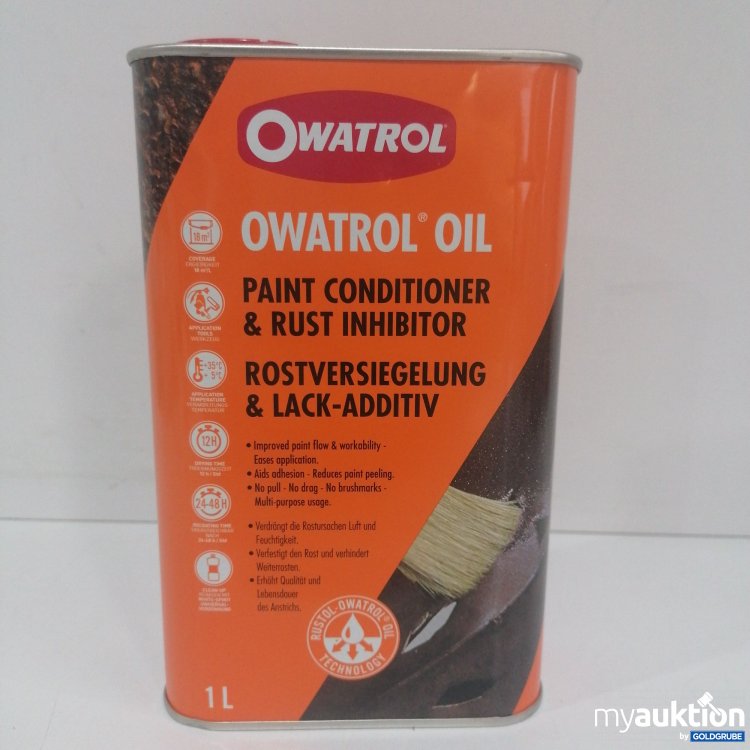 Artikel Nr. 848028 Artikel Nr. 848028: Owatrol Oil Rostversiegelung & Lack Additiv 1L