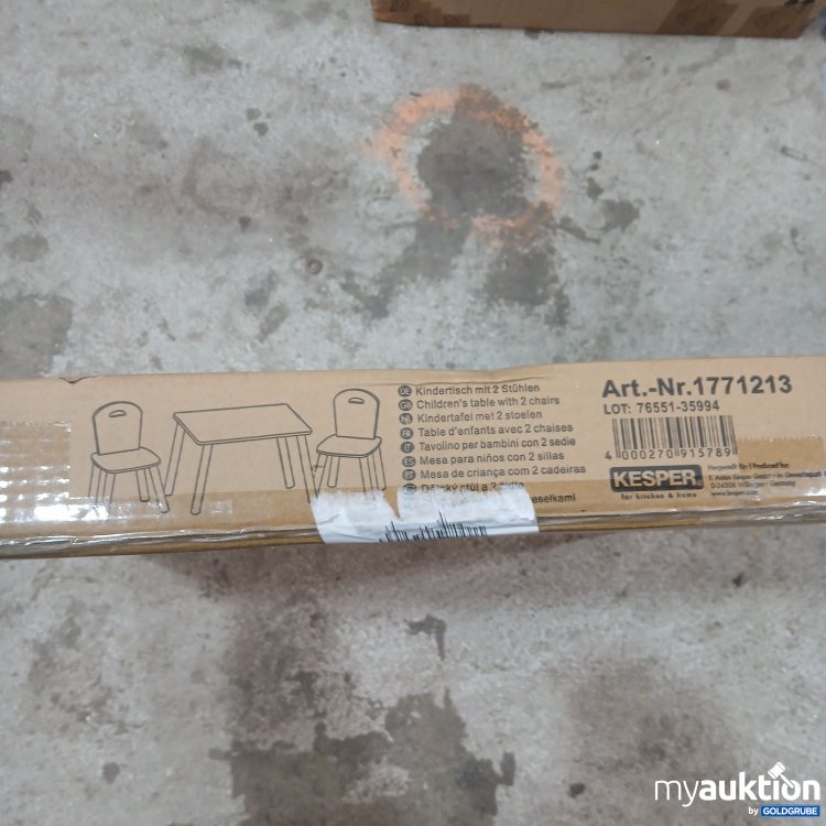 Artikel Nr. 876028 Artikel Nr. 876028: Kesper Kindertisch mit 2 Stühlen 1771213