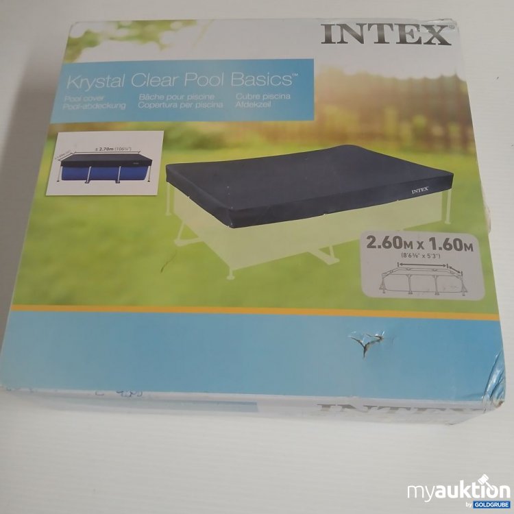 Artikel Nr. 922028: INTEK Krystal Clear Pool Basics Poolabdeckung 2.60 m x 1.60