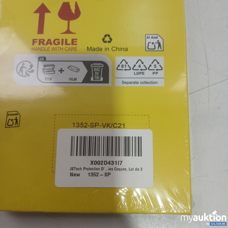 Artikel Nr. 938028: JETech Tempered Glass Screen Protector 3er Set